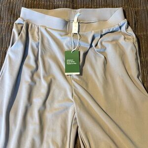 Halara flex high waisted body sculpt waist slimming side pocket wide leg